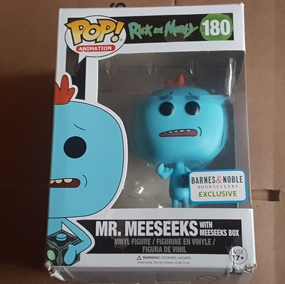 mr meeseeks funko pop